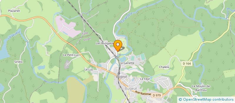 localisation de l'entreprise PIERRE ET MARIE  BUGEAT