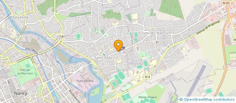 localisation de l'entreprise PIERRE ET NANCY CONSTRUCTION  SAINT-MAX