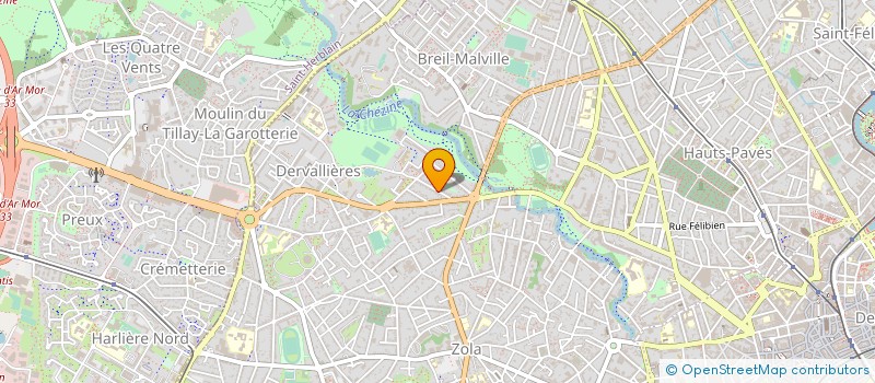 localisation de l'entreprise PIERRE ET PATRIMOINE  NANTES