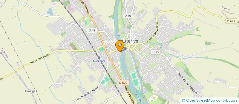 localisation de l'entreprise PIERRE ET PAUL  AUTERIVE