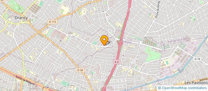 localisation de l'entreprise PIERRE ET PIVOINES  DRANCY