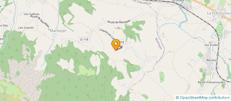 localisation de l'entreprise PIERRE ET TERRE  MANTEYER