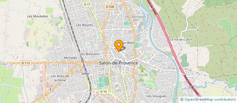 localisation de l'entreprise PIERRE ET TRADITION  SALON-DE-PROVENCE