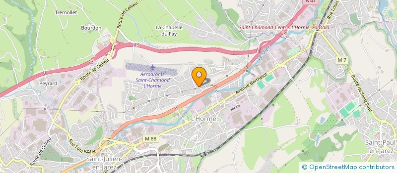 localisation de l'entreprise PIERRE ET VIRGINIE  L'HORME