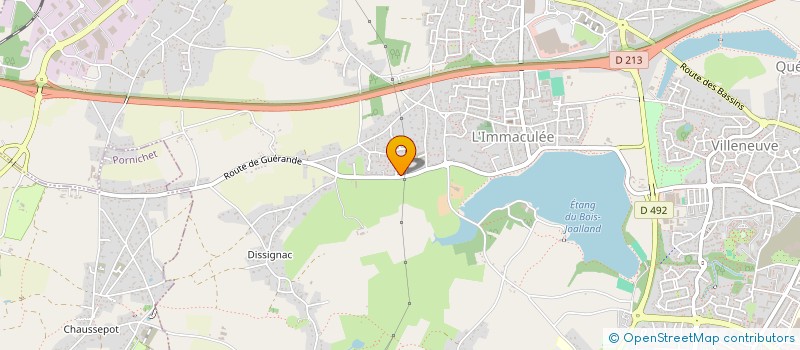 localisation de l'entreprise PIERRE ETANCHEITE  SAINT-NAZAIRE