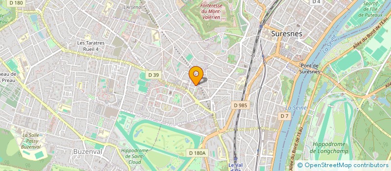 localisation de l'entreprise PIERRE FACADE DISTRIBUTION à SURESNES
