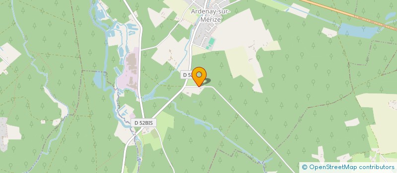 localisation de l'entreprise PIERRE FER BOIS  ARDENAY-SUR-MERIZE