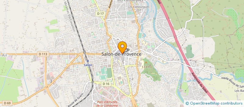 localisation de l'entreprise PIERRE FEUILLE CISEAUX à SALON-DE-PROVENCE