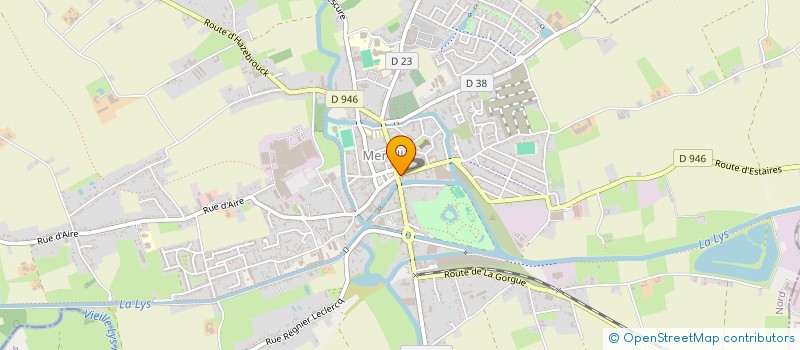 localisation de l'entreprise PIERRE FEUILLE CISEAUX  MERVILLE