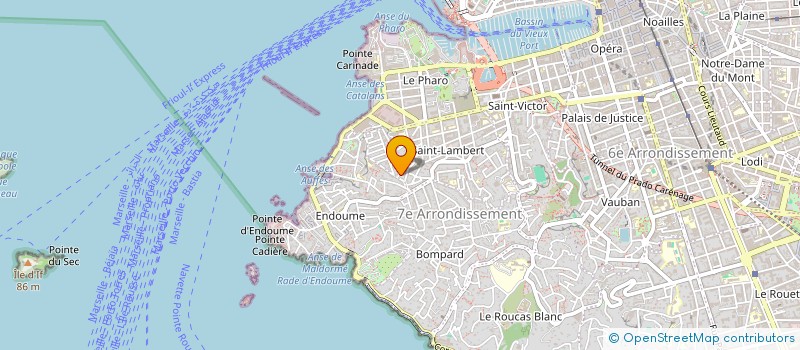 localisation de l'entreprise PIERRE FEUILLE CISEAUX à MARSEILLE