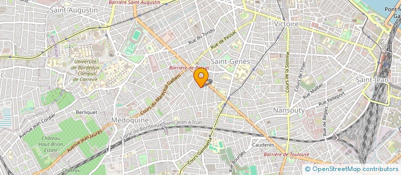 localisation de l'entreprise PIERRE FEUILLE MAJORQU'EAU  TALENCE