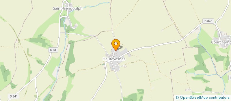 localisation de l'entreprise PIERRE FLORES  HAUTEVESNES