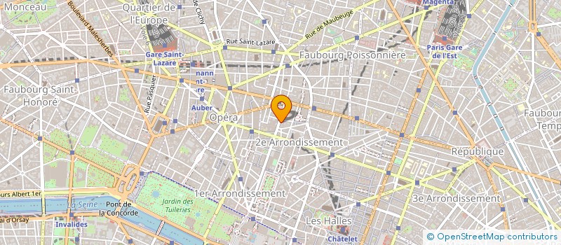 localisation de l'entreprise PIERRE GIRARD INVESTISSEMENTS à PARIS