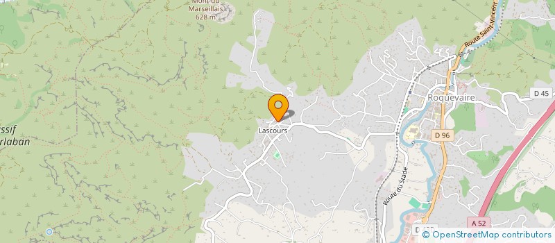 localisation de l'entreprise PIERRE & GRAVURES DU SUD  ROQUEVAIRE