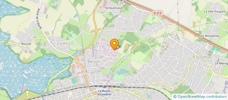 localisation de l'entreprise PIERRE GUIHENEUF  LA BAULE-ESCOUBLAC