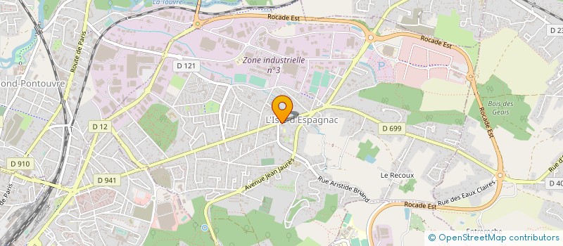 localisation de l'entreprise PIERRE HENRI DISTRIBUTION à L'ISLE-D'ESPAGNAC