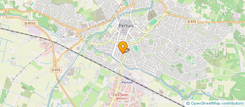 localisation de l'entreprise PIERRE HENRY MENUISERIE  PERTUIS