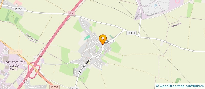 localisation de l'entreprise PIERRE HEXAGONALE  ESTREUX