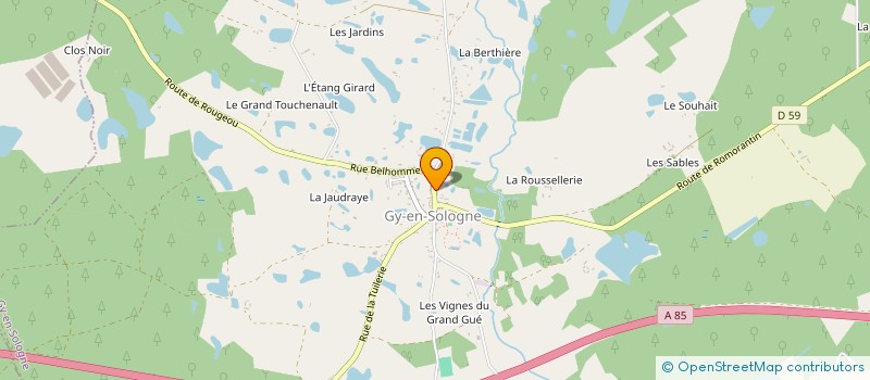 localisation de l'entreprise PIERRE HOLIDAY RENTAL  MAREUIL-SUR-CHER