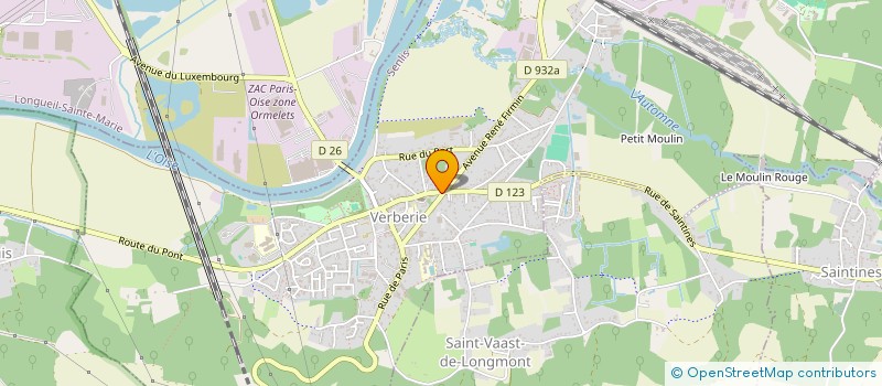 localisation de l'entreprise PIERRE IMMO 60  VERBERIE