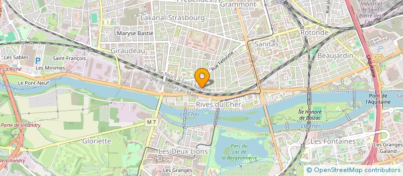 localisation de l'entreprise PIERRE IMMOBILIER TOURAINE  CHAMBRAY-LES-TOURS