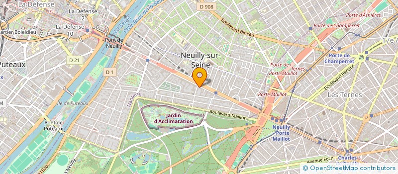 localisation de l'entreprise PIERRE INVEST à NEUILLY-SUR-SEINE