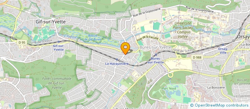 localisation de l'entreprise PIERRE INVEST à BURES-SUR-YVETTE