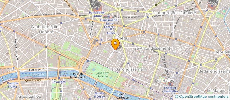 localisation de l'entreprise PIERRE INVESTISSEMENT 9  PARIS