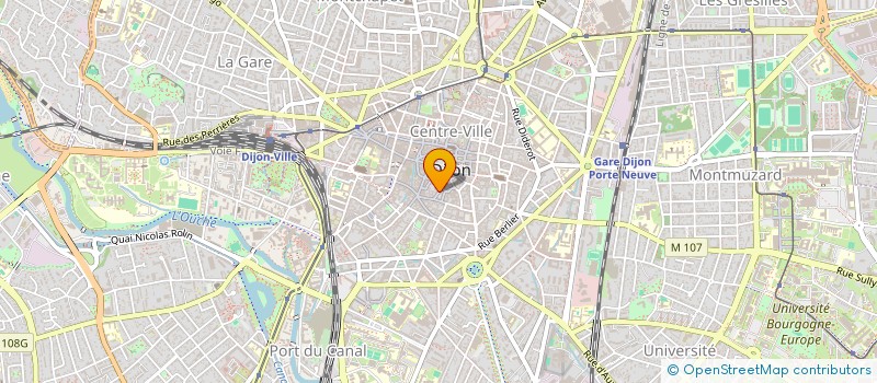 localisation de l'entreprise PIERRE IX à DIJON