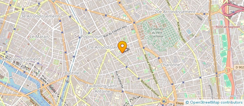 localisation de l'entreprise PIERRE JEAN GRE ASSOCIES à PARIS
