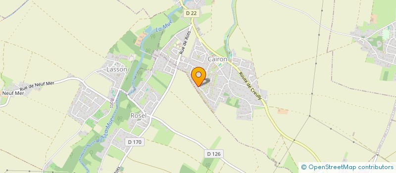 localisation de l'entreprise PIERRE L'EAU ENVIRONNEMENT  CAIRON