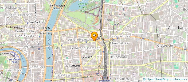 localisation de l'entreprise PIERRE LAGUILLE  LYON