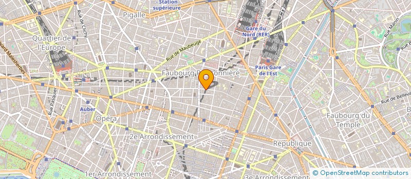 localisation de l'entreprise PIERRE LAPORTE COMMUNICATION  PARIS