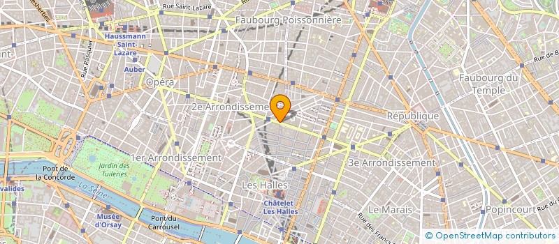 localisation de l'entreprise PIERRE LAROCHE DIFFUSION à PARIS