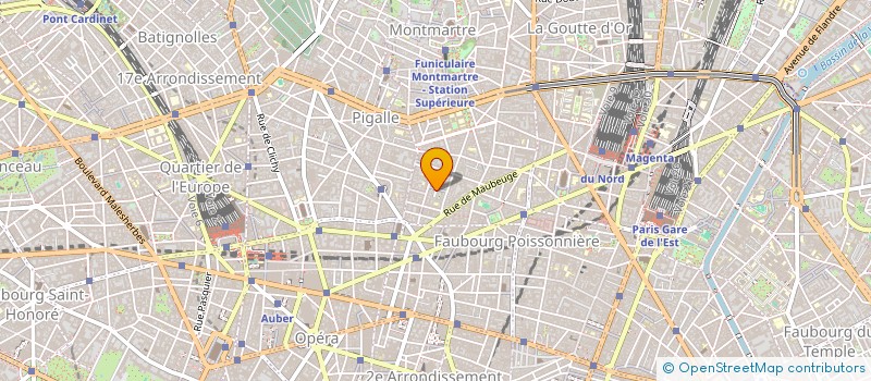 localisation de l'entreprise PIERRE LAURENT SARL à PARIS