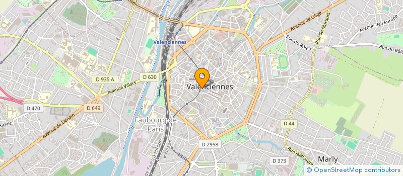 localisation de l'entreprise PIERRE LAZAREVIC PIERRE  VALENCIENNES