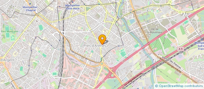 localisation de l'entreprise PIERRE LE GRAND à MONTPELLIER