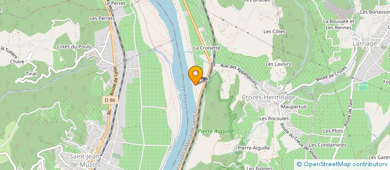 localisation de l'entreprise PIERRE LE GRAND  GERVANS