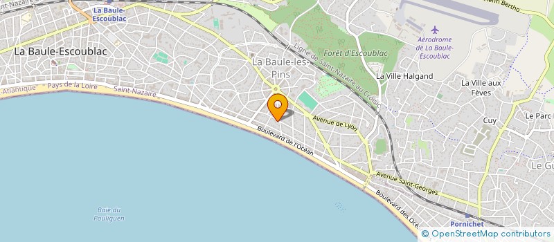 localisation de l'entreprise PIERRE LEGENDRE SAILING à LA BAULE-ESCOUBLAC