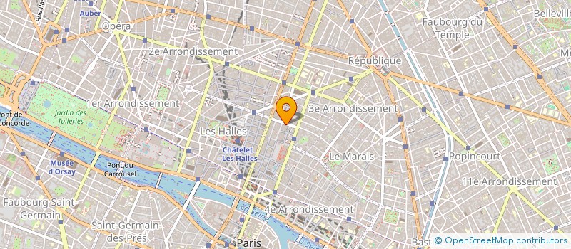 localisation de l'entreprise PIERRE LEREDDE ARCHITECTE  PARIS