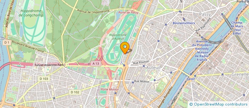 localisation de l'entreprise PIERRE LEYDET  PARIS