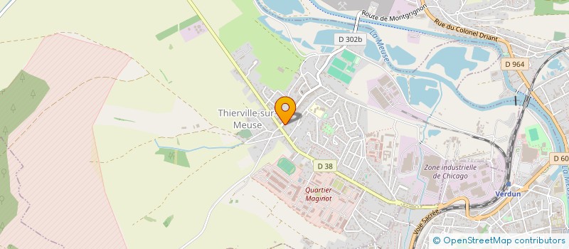 localisation de l'entreprise PIERRE LOCATION à THIERVILLE-SUR-MEUSE