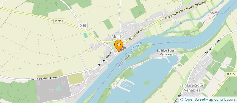 localisation de l'entreprise PIERRE LOGEMENT & PLACEMENT IMMOBILIER  VAL-DE-REUIL