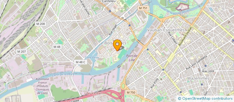 localisation de l'entreprise PIERRE LOIR CONSULTANTS  LILLE
