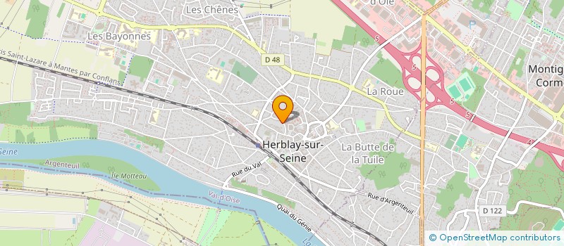 localisation de l'entreprise PIERRE LORATTI à HERBLAY-SUR-SEINE