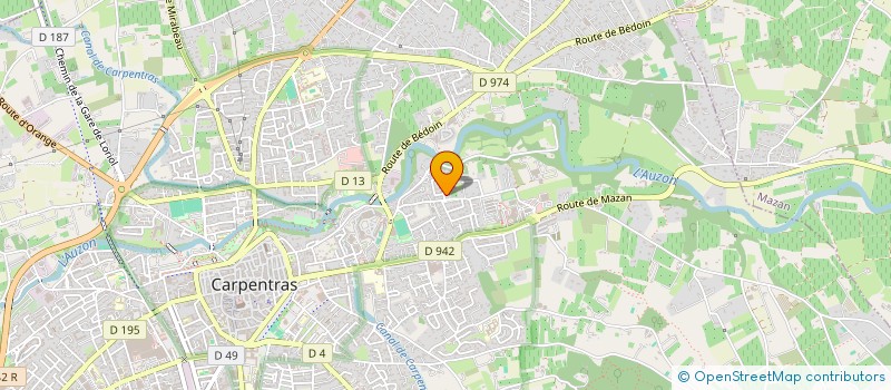 localisation de l'entreprise PIERRE-LOUIS CALATAYD FINE ART  CARPENTRAS