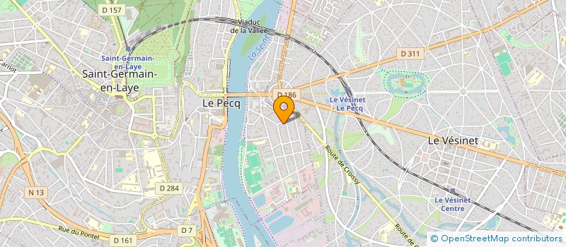 localisation de l'entreprise PIERRE-LOUIS CREATIONS  LE PECQ