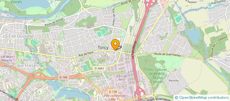 localisation de l'entreprise PIERRE LOUIS TRANSPORTS  TORCY