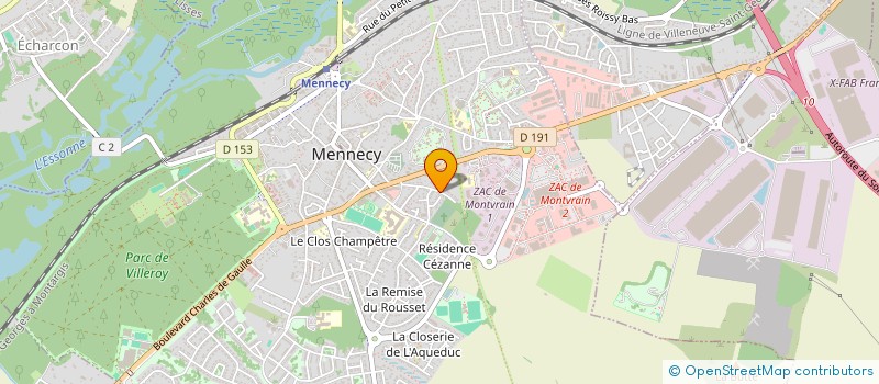localisation de l'entreprise PIERRE LZ à MENNECY