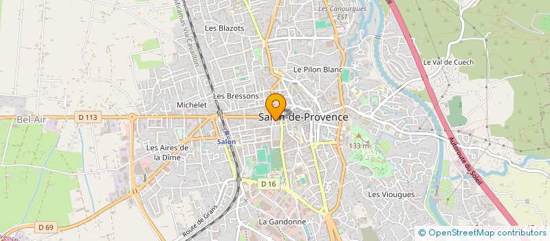 localisation de l'entreprise PIERRE MAGIQUE à SALON-DE-PROVENCE